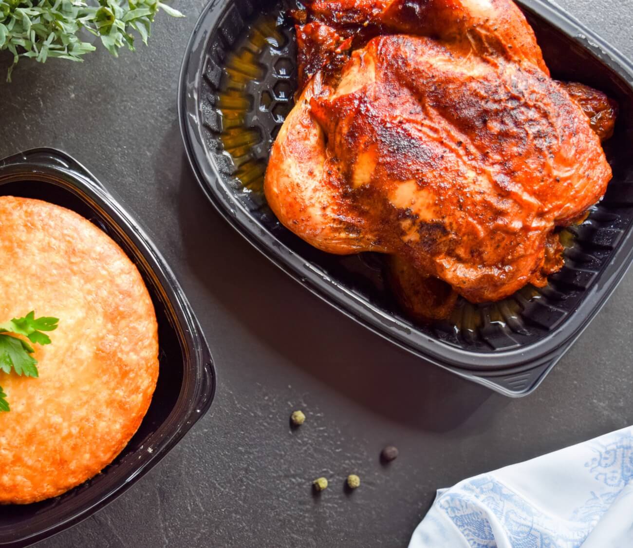 Pot Pie Rotis Chicken